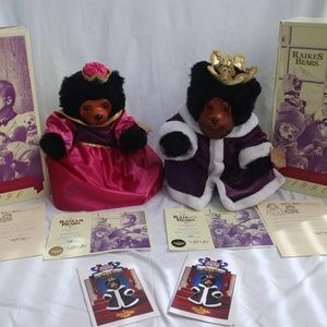 Raikes Bears Queen Mary and King William Set